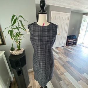Dress back with White lines